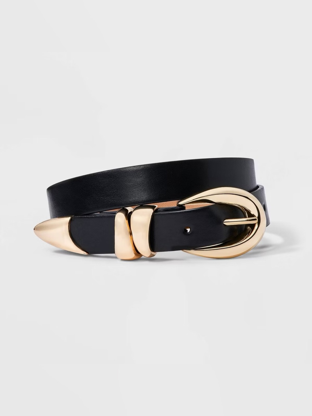 A NEW DAY Organic Gold Buckle Belt (M)